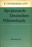 Wiedemann, F.J. - Syrjanisch-Deutsches Worterbuch Wiedemann, F.J. - Syrjanisch-Deutsches Worterbuch