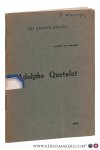 Drunen, James Van. - Adolphe Quetelet. Drunen, James Van. - Adolphe Quetelet.