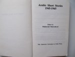 Mahmoud Manzalaoui / Edit. - Arabic Short Stories (1945-1965)