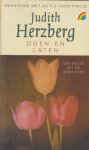 Herzberg (born on November 4, 1934 in Amsterdam), Judith Frieda Lina - Doen en laten - Een keuze uit de gedichten