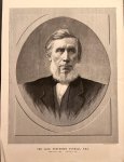Waanders, F.B. - [Antique print, lithography, 19th century] Portrait of Irish scientist John Tyndall (1820-1893), after the photo made by Barraud, 1 p.