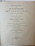 Pijnappel Ger. fil., Janus, uit Amsterdam - Specimen litararium inaugurale continens vitas ex lexico biographico Ibn-Callicanis Amsterdam Spin 1845