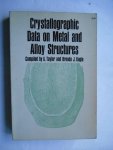 Taylor, A. & Kagle, Brenda J. - Crystallographic data on metal and alloy structures