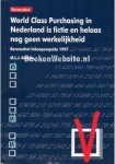 Boodie, L.J. - World Class Purchasing in Nederland is fictie