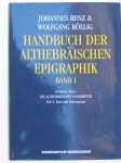 Renz, Johannes  Röllig, Wolfgang - Handbuch der althebrischen Epigraphik