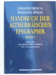 Renz, Johannes  Röllig, Wolfgang - Handbuch der althebrischen Epigraphik