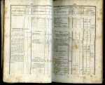 LITTROW, J.J. (nach Thionville) - Gedrängter Abriss der Münz-, Maass- und Gewichtkunde der neueren Zeiten und des Alterthumes. In Tabellen zur Vergleichung mit dem neuen französischen und dem österreichischen Systeme. (aus Hausbuch des geographischen Wissens).