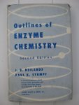 Neilands, J.B. en Stumpf, Paul K. - Outlines of Enzyme Chemistry. With a chapter on the Synthesis of Enzymes by Roger Y. Stanier.