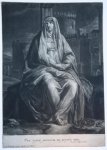 Jacob Gole (c. 1660-1724) after Philippe de Champaigne (1602-1674) - [Antique print, mezzotint] Mater dolorosa, published ca. 1700, 1 p.