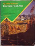 - Rand McNally Interstate Road Atlas United States Canada Mexico Maps with Marginal Indexes
