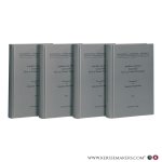 Ioachim Abbas Florensis / Joachim von Fiore. - Concordia Novi ac Veteris Testamenti. Herausgegeben von Alexander Patschovsky. [ 4 volumes ].