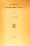 BOËTHIUS, WEIJERS, O. - Pseudo-Boèce. De disciplina scolarum. Édition, critique, introduction et notes.