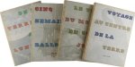 Jules Verne - Le tour du monde en 80 jours / Cinq semaines en Ballon / Voyage au centre de la terre / De la terre a la lune