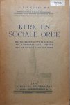 VAN GESTEL C. - Kerk en sociale orde - Historische ontwikkeling en leerstellige inhoud van de sociale leer der Kerk