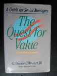 Bennett Stewart III, C. - The Quest for Value, A Guide for Senior Managers