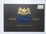N.n.. - Attila Scherna Arico. Spezialfabrik für Haar-, Bart- und Bibikopfschermaschinen. Speciality manufacturers of hairclippers, beardclippers, shingling and bobbing clippers. Illustrated trade catalogue.