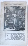 Luyken, Jan (1649-1712) and Luyken, Caspar (1672-1708) - Antique print/originele prent: De Zeepsieder/The Soap Maker.