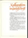 Goede, Julius de - Kalligraferen in Cursiefschrift.