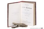 Pascal, Blaise. - Lettres écrites à un provincial par Blaise Pascal précédées de l'histoire des Lettres provinciales d'après l'édition de 1754 et d'observations littéraires par François de Neufchateau.