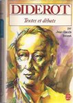 BONNET, Jean-Claude - Diderot: Textes et Débats