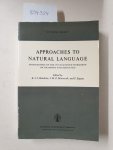 Hintikka, K.J.J., J.M.E. Moravcsik and P. Suppes (Hrsg.): - Approaches to Natural Language.