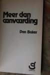 Baker, Don - Meer dan aanvaarding