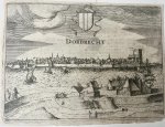 Guicciardini, Lodovico (1521-1589) - [Antique city view, 1613] Dordrecht, published 1613, 1 p.