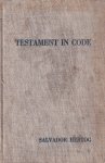 Hertog, Salvador - Testament in code: Spionnageroman