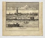 Abraham Zeeman (1695/96-1754) - Antique print, city view, 1730 | Schiedam, published 1730, 1 p.