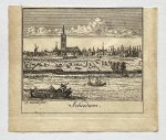 Abraham Zeeman (1695/96-1754) - Antique print, city view, 1730 | Schiedam, published 1730, 1 p.