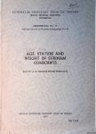 Droogleever Fortuyn, A.B. - Age, Stature and Weight in Surinam Conscripts Droogleever Fortuyn, A.B. - Age, Stature and Weight in Surinam Conscripts