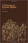 Robertson, David - A Dictionary of Human Rights.