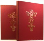 BERRY, JEAN DUC DE - Les grandes heures de Jean duc de Berry. Bibliotheque Nationale Paris. Introduction and legends by M. Thomas. Translated from the French by V. Benedict and B. Eisler (introduction).