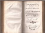 ( Dumbar, G. ) - Hedendaagsche Historie of Tegenwoordige staat van alle volkeren [27e deel]; Behelzende de Beschryving der Vereenigde Nederlanden, en wel in 't byzonder van Overyssel. Met Printverbeeldingen versierd. Iste deel, Iste en IIde stuk.