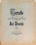 Dvorák, A.: - [Op. 74] Terzetto für 2 Violinen und Viola