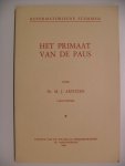 Arntzen Dr.M.J. - Het primaat van de Paus
