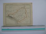 - Oudtijds grensgekleurde lithografie van Gemeente KERKWERVE, Zeeland 1866 - Oudtijds grensgekleurde lithografie van Gemeente KERKWERVE, Zeeland 1866