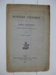 Cagin, Paul - Un Manuscrit liturgique des Frères Prêcheurs antérieur aux règlements d'Humbert de Romans.