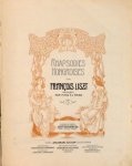 Liszt, Franz: - [R 106, 19. Arr.] Rhapsodies Hongroises arrangées pour piano à 4 mains. No. 19