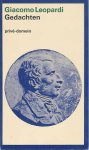 Leopardi, Giacomo - Gedachten: Vertaald en van een nawoord voorzien door Frans van Dooren Leopardi, Giacomo - Gedachten: Vertaald en van een nawoord voorzien door Frans van Dooren