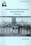 Ahoud, W.F.M. - Inventaris van het oud-rechterlijk archief van de gemeente Zutphen 1389-1811 (1818).