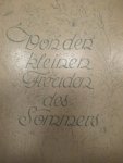  - Von den Kleinen Freuden des Sommers