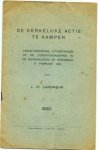 Landwehr, J.H. - De kerkelijke actie te Kampen. Verantwoording, uitgesproken op de ledenvergadering in de Burgwalkerk op woensdag 5 Februari 1913.