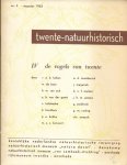 Luiken, R.A.B. e.a. - De vogels van Twente, IV Twente-natuurhistorisch Luiken, R.A.B. e.a. - De vogels van Twente, IV Twente-natuurhistorisch
