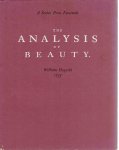 HOGARTH, William - The Analysis of Beauty - William Hogarth - 1754 - A Scolar Press Facsimile.