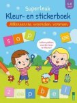 ZNU - Superleuk kleur- en stickerboek - Allereerste woorden vormen (5-6 j.)