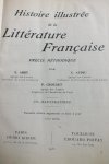 Abry E., Audic, C, Crouzet, p. - Histoire illustréede la littérature Francaise