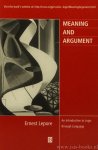 LEPORE, E. - Meaning and argument. An introduction to logic through language.
