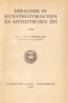 Steenkamp, J.C.P.W.A. - Heraldiek in kunsthistorischen en aestahetischen zin - Heemschut serie deel 57