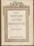 Schenk, Erich - Kleine Wiener Musikgeschichte